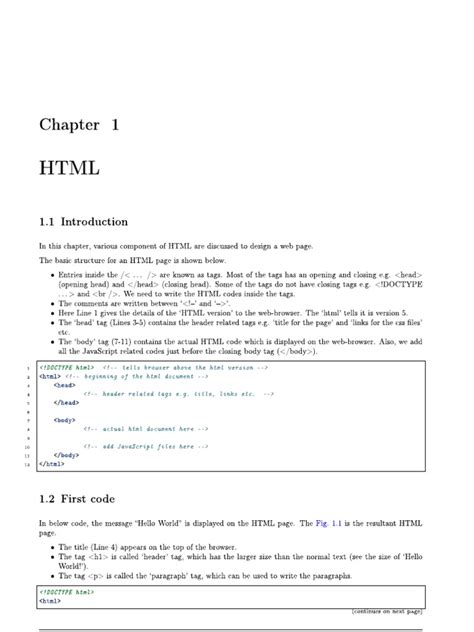Image result for HTML Tags PDF