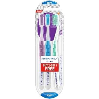 Sensodyne Expert Toothbrush | 20X Slimmer Bristles for Expert Cleaning ...