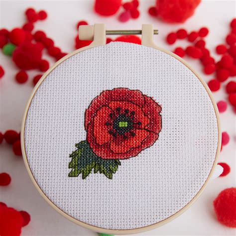 Image result for Cross Stitch Poppy Pattern