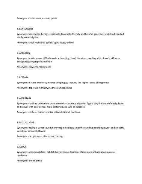 Words In Context Sat Practice Questions | PDF