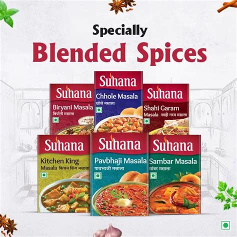 Blended Spices – Suhana Masale
