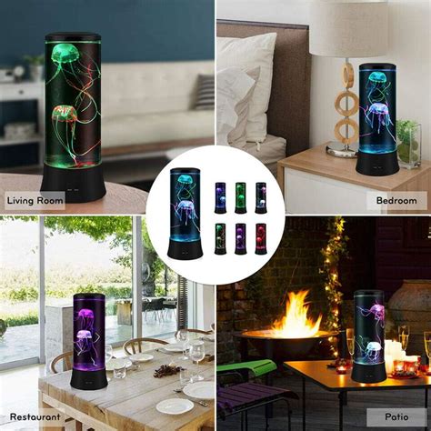 EDIER Jellyfish Lamp - LED Fantasy Round Jellyfish India | Ubuy
