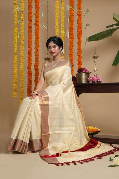 Kasavu Sarees – Teejh