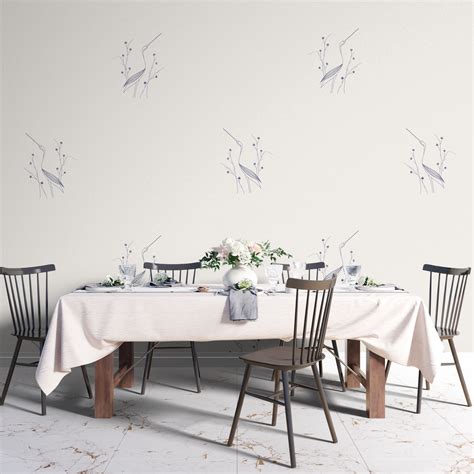 Crane Wallpaper – minimal indian