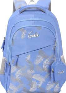 Flipkart.com | Genie Lush Blue 19 inch Backpack Waterproof School Bag ...