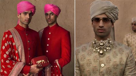 Sabyasachi’s new photoshoot features men posing in heavy jewellery ...