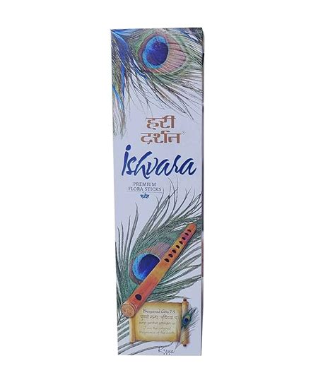 Hari Darshan Ishvara Premium Flora Long Agarbatti - 15.5 inch Incense ...