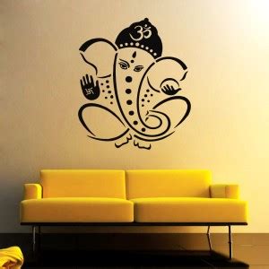 Impression Wall 46 cm Lord Ganesh Wall Sticker Self Adhesive Sticker ...