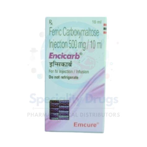 Encicarb 500mg Injection - Speciality Drugs
