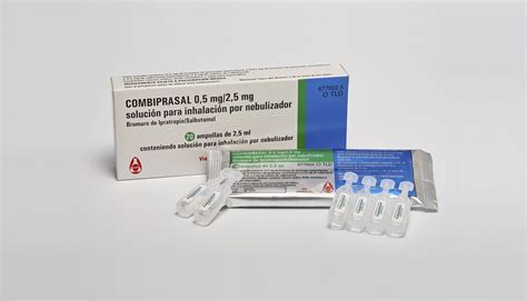 Combiprasal 0,5mg/2,5mg solución para inhalación por nebulizador - Aldo-Unión