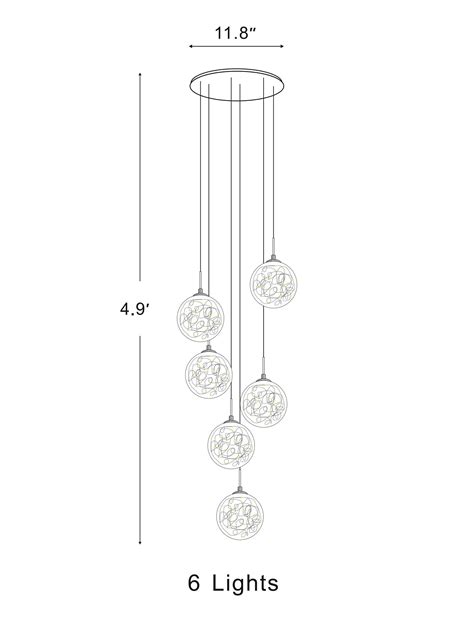 Mirror Glass Ball Pendant Lighting – Kimi Lighting