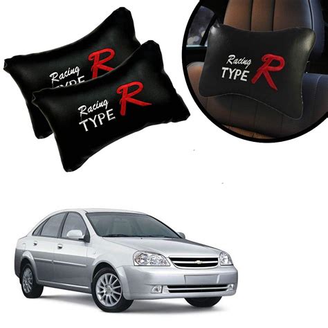 PulGos Black Neck Rest Soft Cushion in Leatherette Material Type R ...
