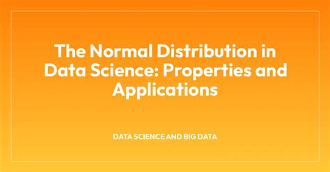 Image result for Normal Distribution in Data Science