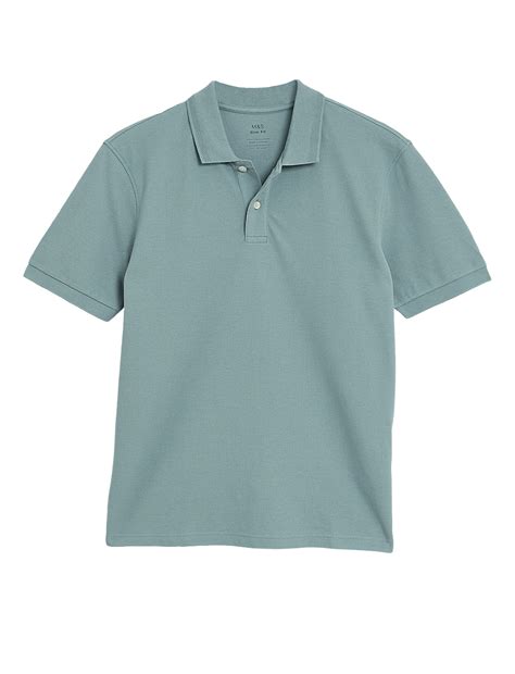 Buy Slim Fit Pure Cotton Polo Shirt at Marks & Spencer