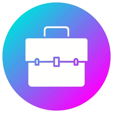 Briefcase vector icon can be used for office stationery iconset ...