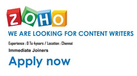 NEW JOBS UPDATES: ZOHO Corp Off Campus Drive 2025 | Any Degree ...