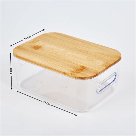 Buy Regan Ridge Storage Bin with Bamboo Lid from Home Centre at just ...