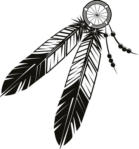 Indian Feathers Clipart Indian Feather Vector PNG Images, Indian