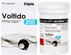 Voltido 200 Rotacaps 30 - Uses, Side Effects, Dosage, Price | Truemeds