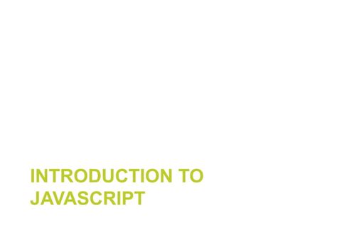 Image result for JavaScript Introduction SlideShare