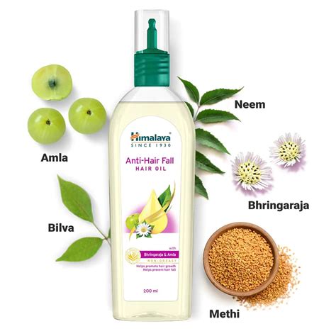 Himalaya Anti-Hair Fall Hair Oil, 200 ml Price, Uses, Side Effects ...