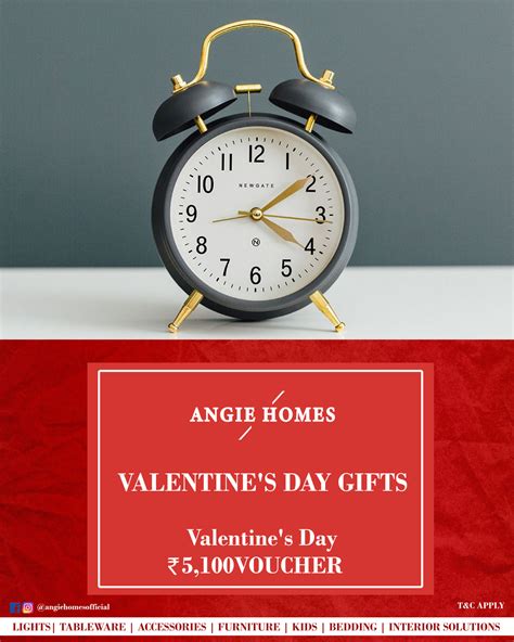 Online Happy Valentine's Day Gift Card Voucher for Alarm Clock – ANGIE ...