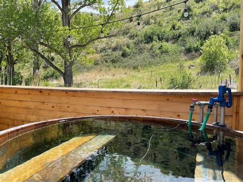 Yurt #2, Private Hot Springs Getaway - Yurts for Rent in La Grande ...