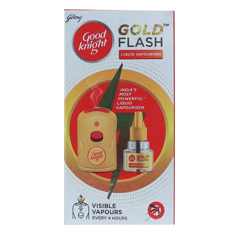 Buy Good Knight Gold Flash Refill, (Liquid, 45 Ml) Online at Low Prices ...
