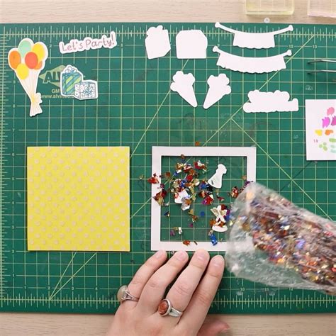 Image result for Shaker Card Tutorial