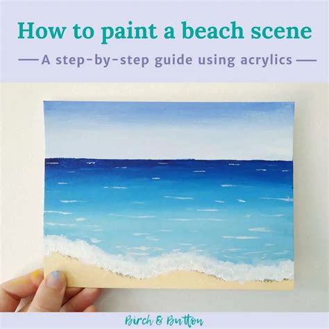 Easy Beach Painting