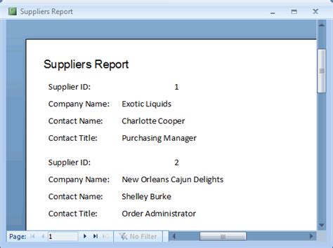 Image result for Access Reports Tutorial