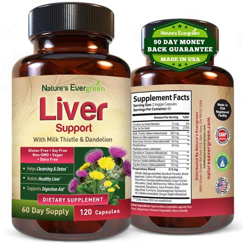 Amazon.com: Liver Cleanse Detox & Repair | Herbal Liver Support Supplement w/ 20+ Liver Health ...