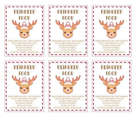 Reindeer Food Poem - 11 Free PDF Printables | Printablee