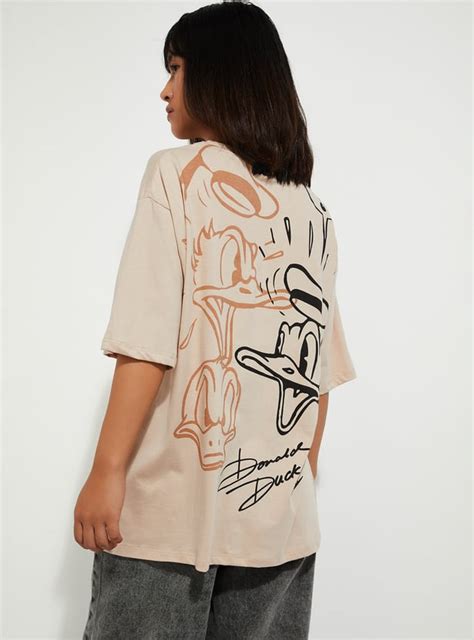 Buy URB_N Women Donald Duck Printed T-shirt Online at just Rs. 599.0 ...