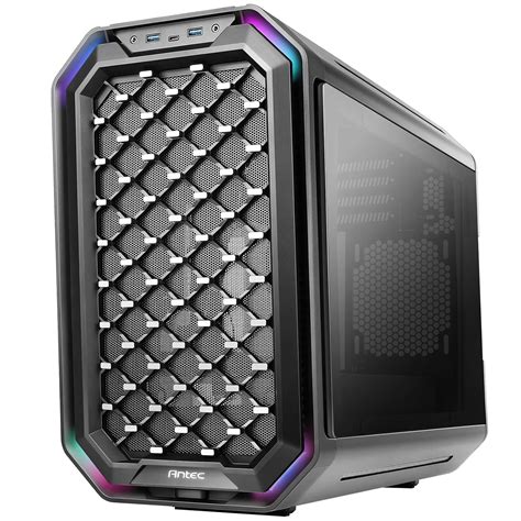 Amazon.in: Buy Antec Dark Cube Mid-Cube Gaming Cabinet I Computer Case ...