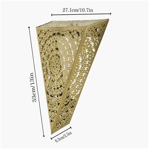 Buy HOMESAKE Metal Wall Lamp from Homesake at just INR 3300.0