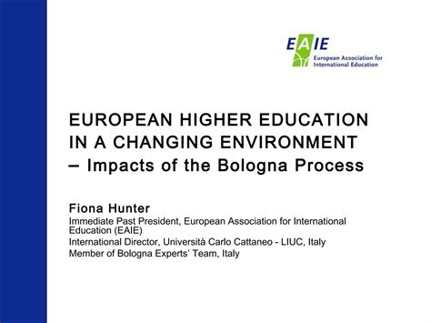 Europe\'s Bologna Process | PPT