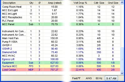 Image result for Compound Circuit Voltage Drop Calculation