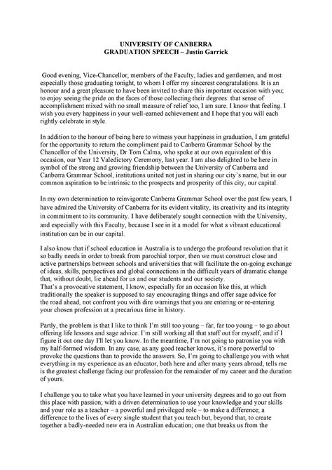 50 Top Graduation Speech Ideas (& Examples) ᐅ TemplateLab