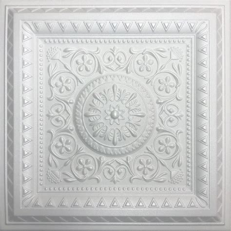 Buy White Styrofoam Ceiling Tile Magic Case of 40 Tiles Online at ...