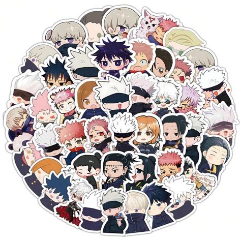 Jujutsu Kaisen 76 STKS Leuke Anime Cartoon Stickers Decoratie DIY ...