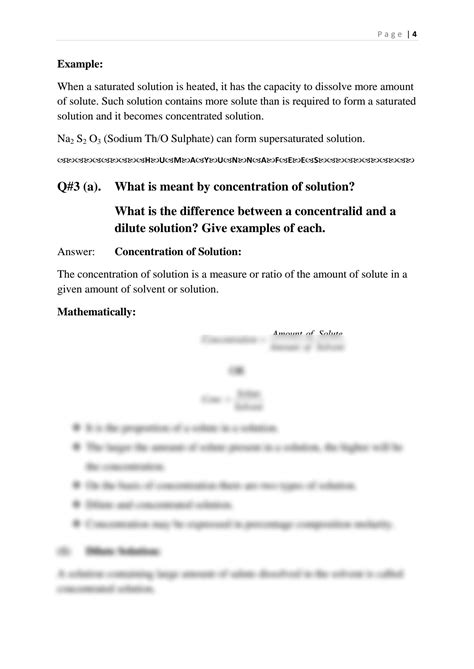 Image result for Types of Solutions Class 9