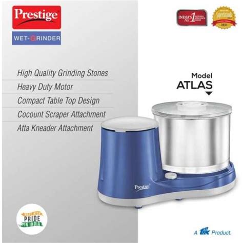 Prestige Atlas 2L Wet Grinder Price in India, Specs, Reviews, Offers ...