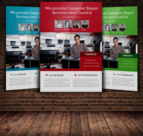 Computer Repair Flyer 的图像结果