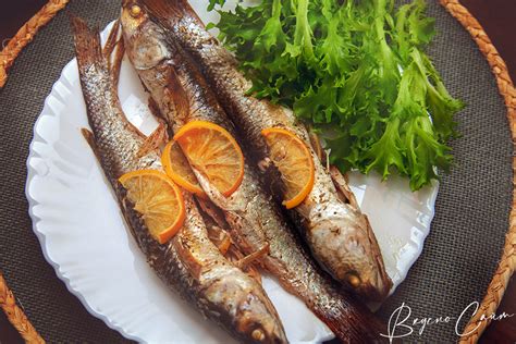 😋 Кефаль в духовке с луком и лимоном, запечь кефаль | ВкусноСайт