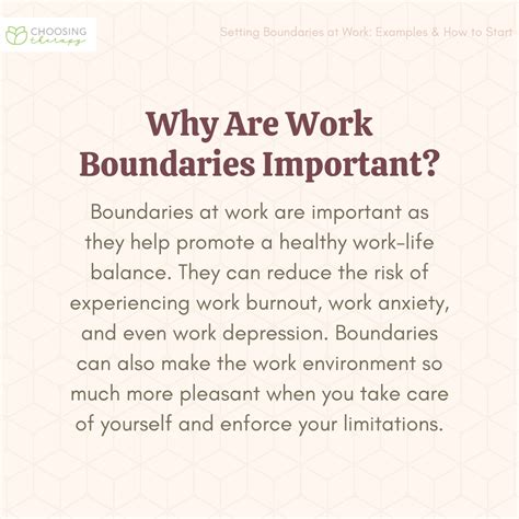 How to Set Healthy Boundaries at Work