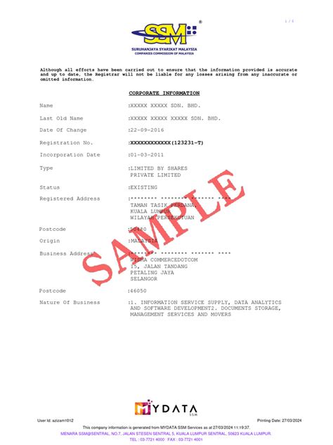 sample_company_profile_en | PDF | Accounting | Taxes