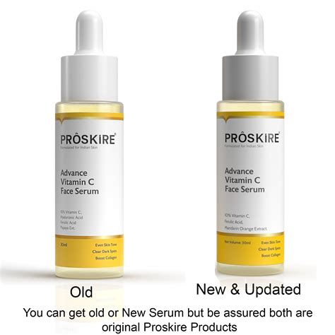 Proskire 10% Advance Vitamin C Face Serum For Dark Spots, Pigmentation