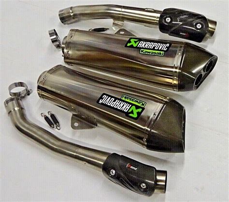 AKRAPOVIC TITANIUM EXHAUST KAWASAKI ZX14 in Lübbecke | Motorräder und ...