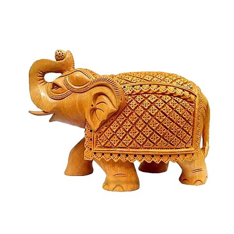 Buy OM GANPATI HANDICRAFTS Handicraft Handcrafted Wooden up Trunk ...